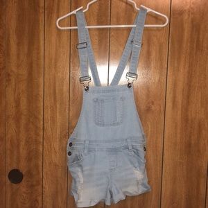 Empyre denim overall shorts